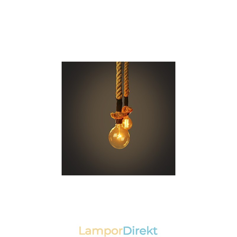Ljuskrona Mini Style Traditionell Klassisk Glas Pendel Light