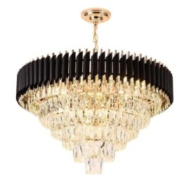 Lyxig Kristall Taklampa Taklampa 6 9 12 Lampor