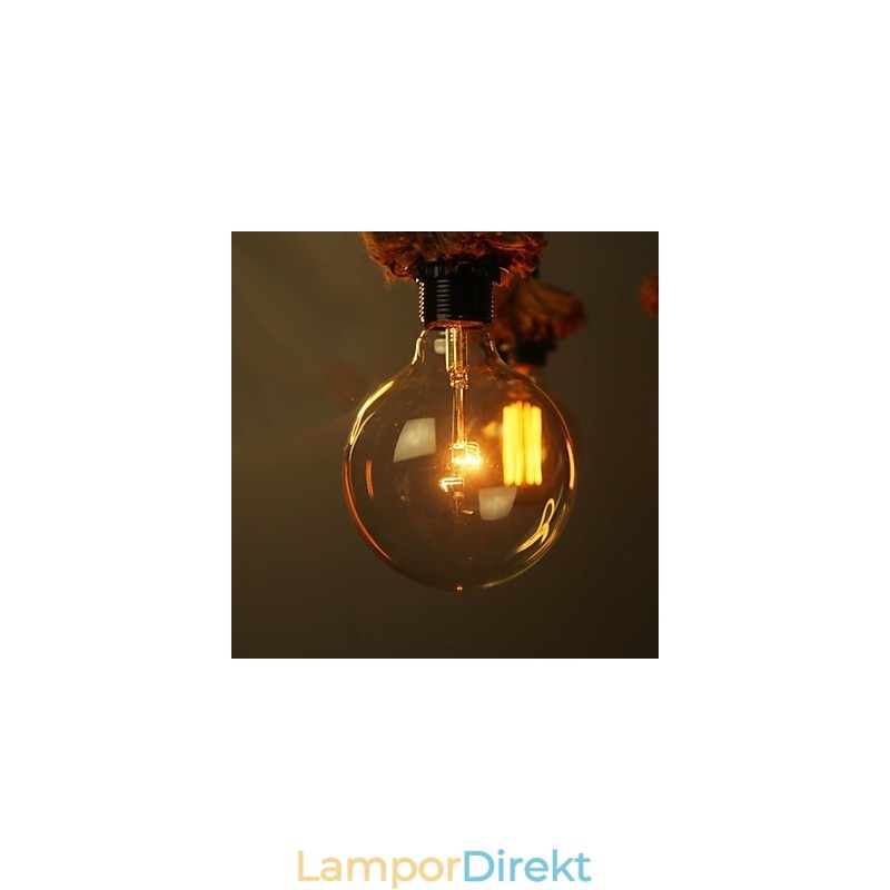 Ljuskrona Mini Style Traditionell Klassisk Glas Pendel Light