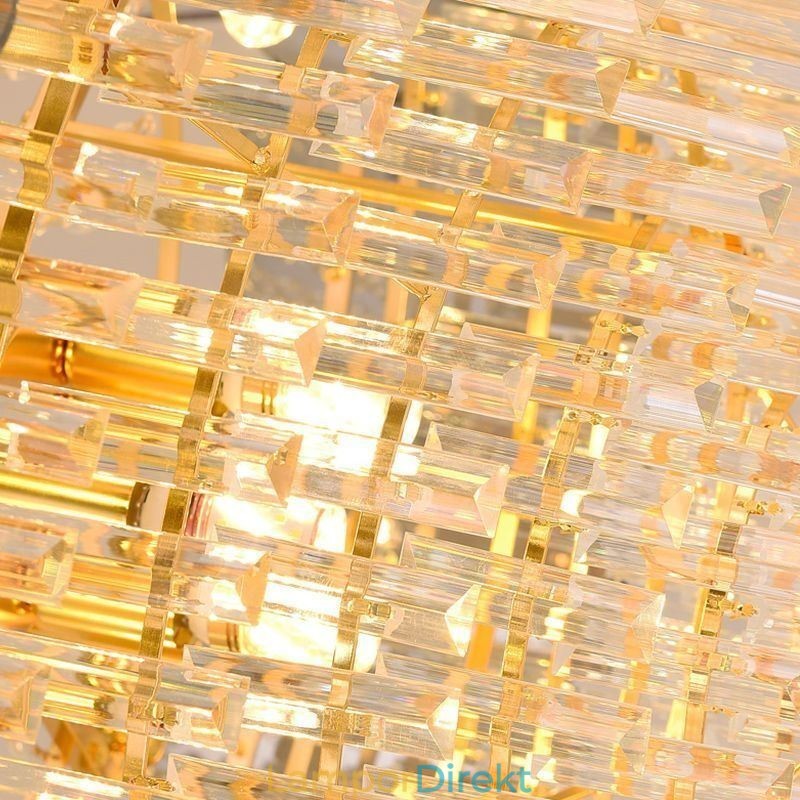 Klassisk K9 Crystal Pendellampa Taklampa