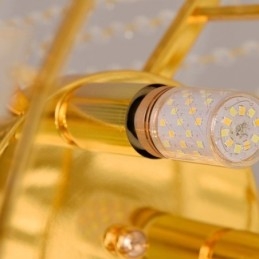 Klassisk K9 Crystal Pendellampa Taklampa