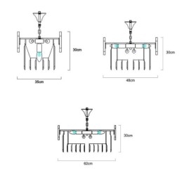 Underbar Taklampa K9 Crystal Taklampa