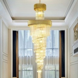 Modern K9 Crystal Pendel Lampa Taklampa
