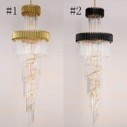 Modern K9 Crystal Pendel Lampa Taklampa
