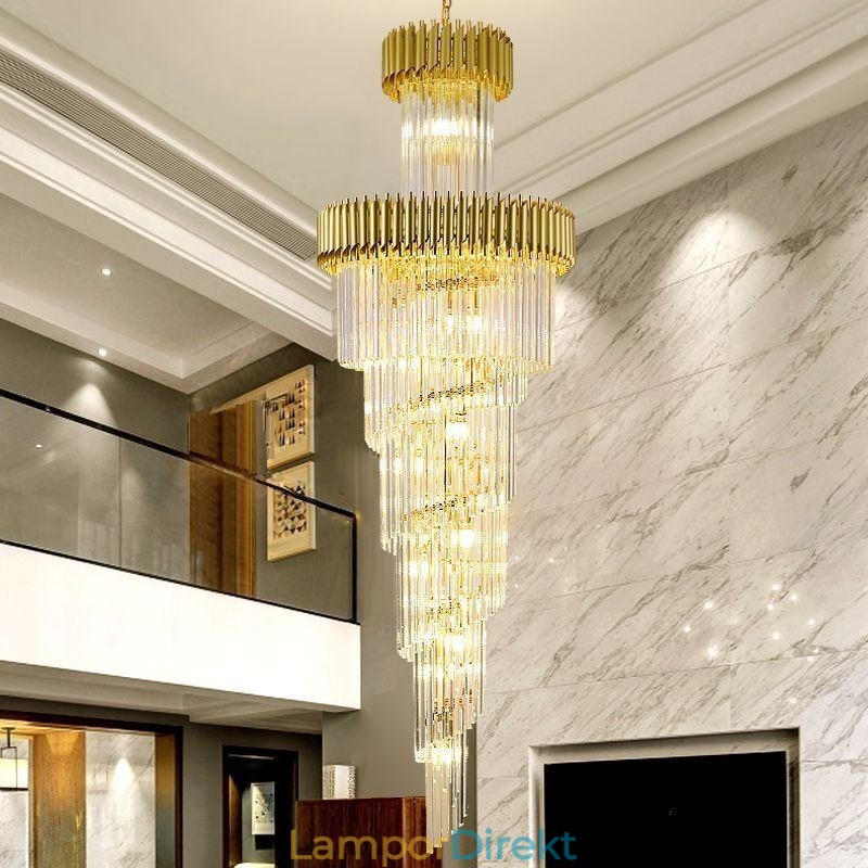 Modern K9 Crystal Pendel Lampa Taklampa