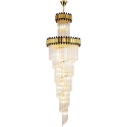 Crystal Pendel Light Modern Spectacular K9 Taklampa