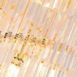 Crystal Pendel Light Modern Spectacular K9 Taklampa