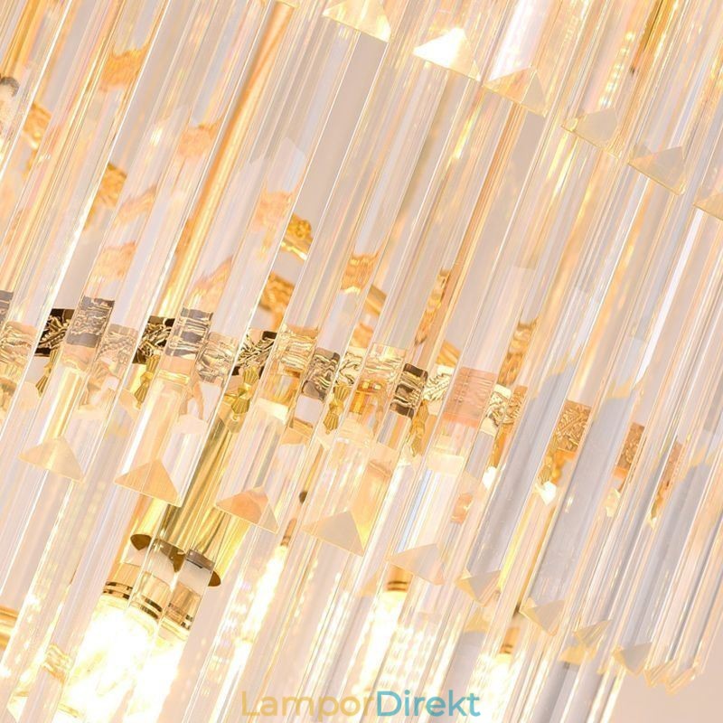 Crystal Pendel Light Modern Spectacular K9 Taklampa