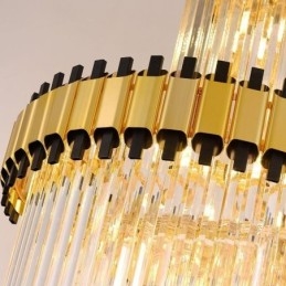 Crystal Pendel Light Modern Spectacular K9 Taklampa