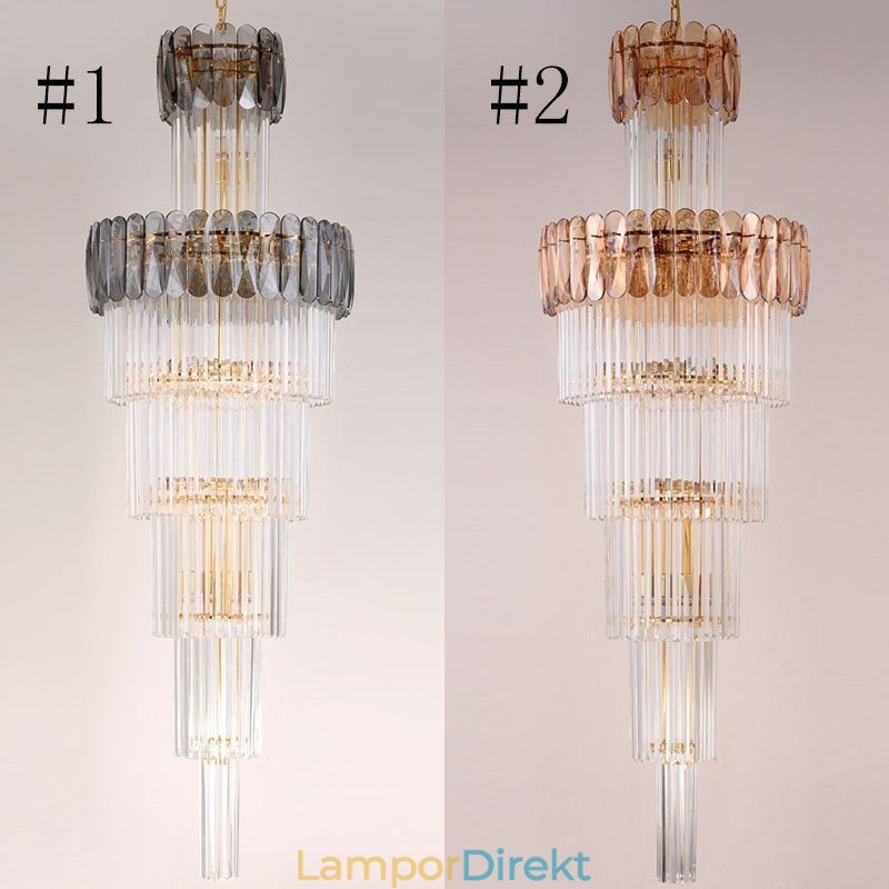 Europeisk Taklampa Modern Spectacular K9 Taklampa