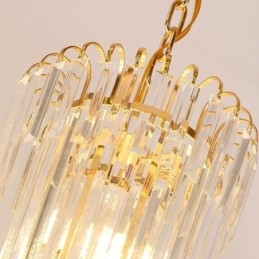 Modern Taklampa I Kristall