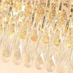 Modern Kristall Taklampa Oval Taklampa