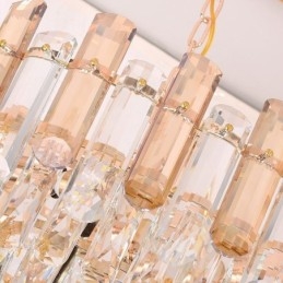 Modern Kristall Taklampa Oval Taklampa