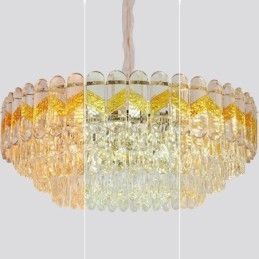 Lyx Taklampa Kristall Takbelysningsarmatur 9 12 16 Lampor