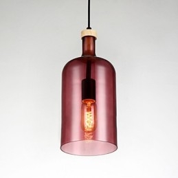 Ljuskrona Modern Taklampa Med Glasskärm