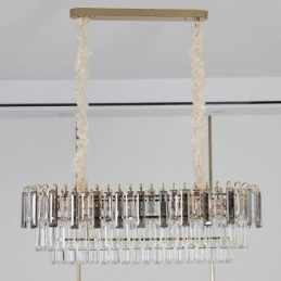 Rektangel Taklampa Crystal Taklampa