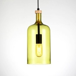 Ljuskrona Modern Taklampa Med Glasskärm