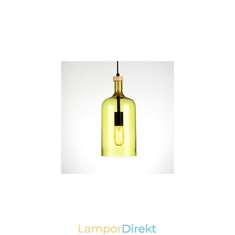 Ljuskrona Modern Taklampa Med Glasskärm