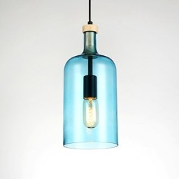Ljuskrona Modern Taklampa Med Glasskärm