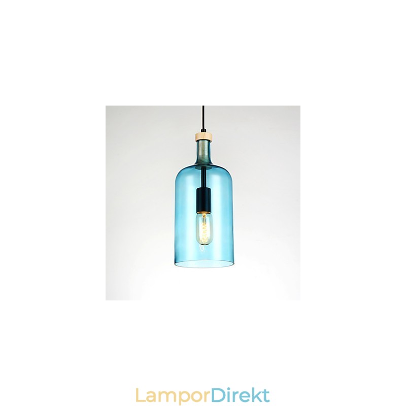 Ljuskrona Modern Taklampa Med Glasskärm