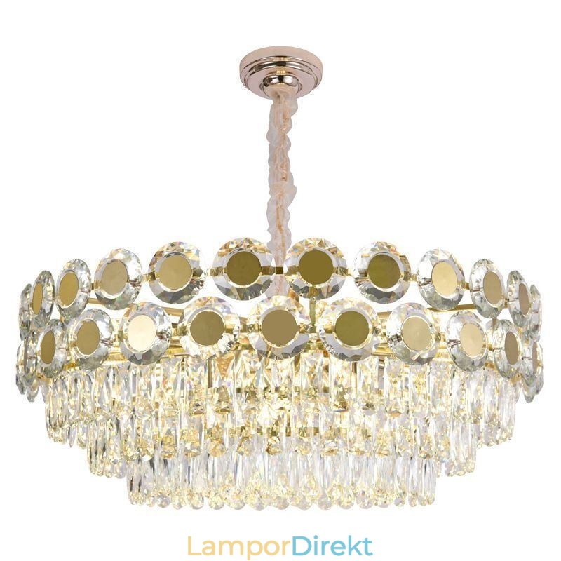 Moderna Kristallhängande Takbelysningsarmatur