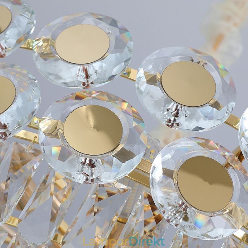 Moderna Kristallhängande Takbelysningsarmatur