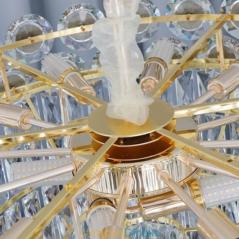 Moderna Kristallhängande Takbelysningsarmatur