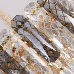 Europeisk Taklampa Crystal Rund Taklampa