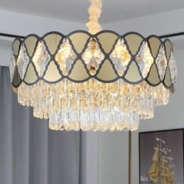 Crystal Pendel Light Modern Lacy Taklampa