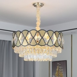 Crystal Pendel Light Modern Lacy Taklampa