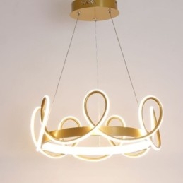 Modern Hänglampa Krona Taklampa Aluminium 1 Ljus