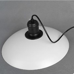 Contracted White Droplight Rustic Lodge Traditionell Klassisk Taklampa