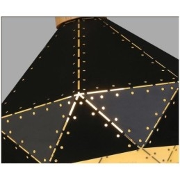 Industriell Retro Vintage Hängande Ljus Ihålig Lampskärm