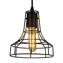 Europe Style Vintage Ljuskrona För Svart Taklampa