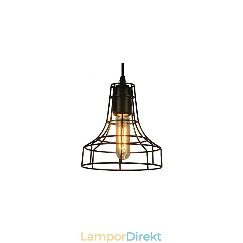 Europe Style Vintage Ljuskrona För Svart Taklampa