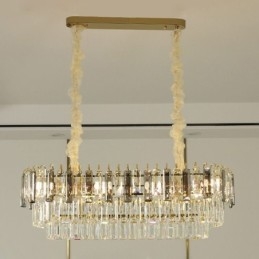 Rektangel Taklampa Crystal Taklampa