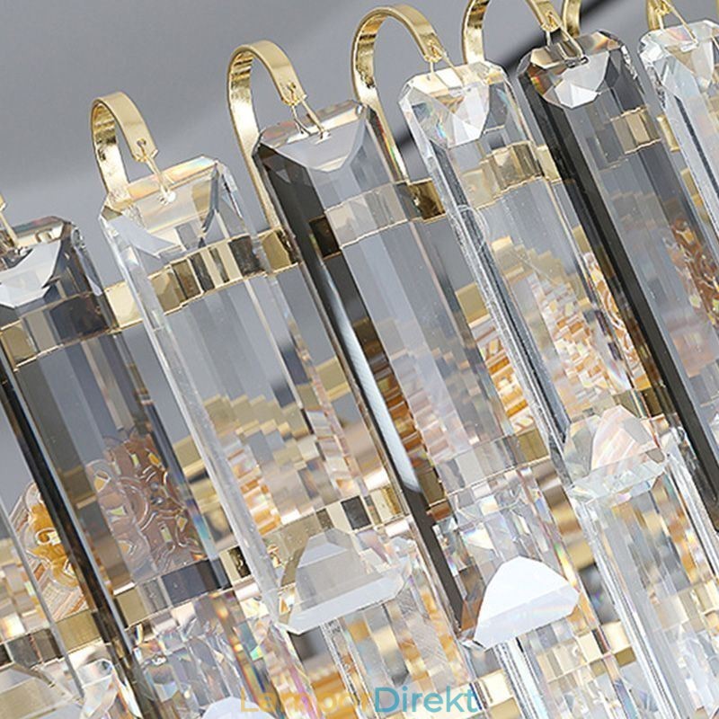Rektangel Taklampa Crystal Taklampa