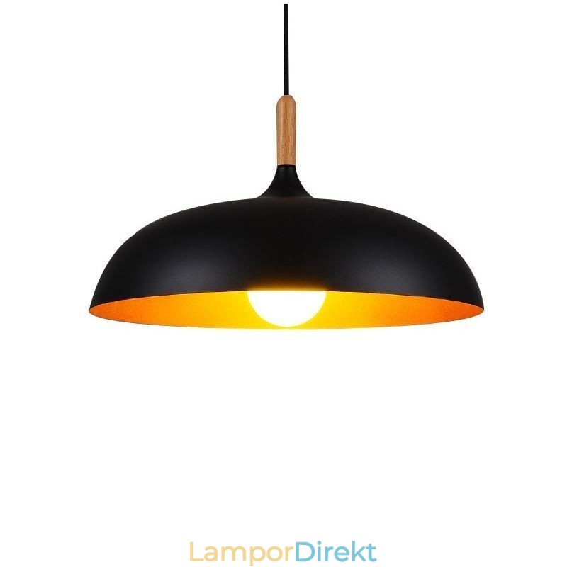 Modern Taklampa Minimalistisk Dekorativ Ljusarmatur Svart Vit