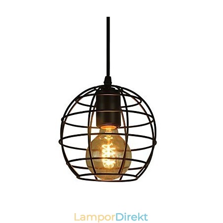 Globe Shape Europe Style Vintage Ljuskrona För Svart Taklampa Globe Shape Europe Style Vintage Ljuskrona För Svart Taklampa