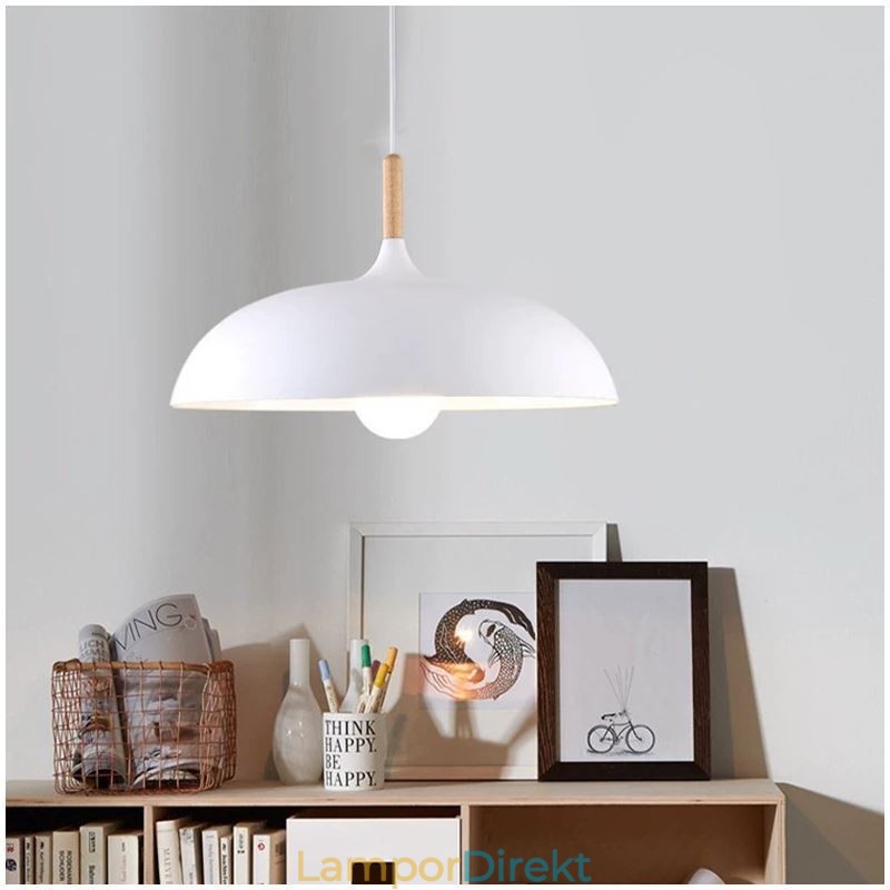 Modern Pendel Light Färgglad Macaron Pendel Lampa
