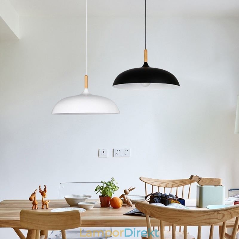 Modern Pendel Light Färgglad Macaron Pendel Lampa