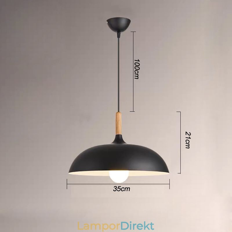 Modern Pendel Light Färgglad Macaron Pendel Lampa