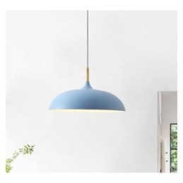 Modern Pendel Light Färgglad Macaron Pendel Lampa