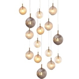 Glas Pendelljus Kreativt Dekorativt Glas Globe Loft