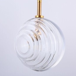 Glas Pendelljus Kreativt Dekorativt Glas Globe Loft