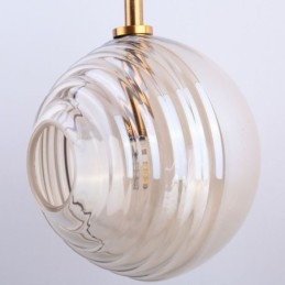 Glas Pendelljus Kreativt Dekorativt Glas Globe Loft