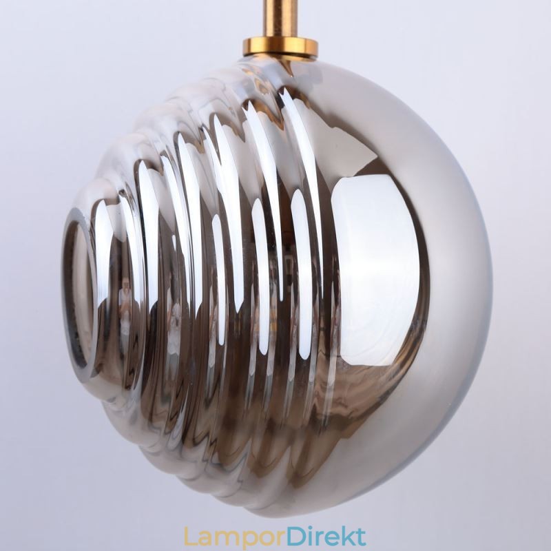 Glas Pendelljus Kreativt Dekorativt Glas Globe Loft