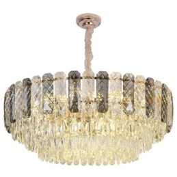 Europeisk Taklampa Crystal Rund Taklampa