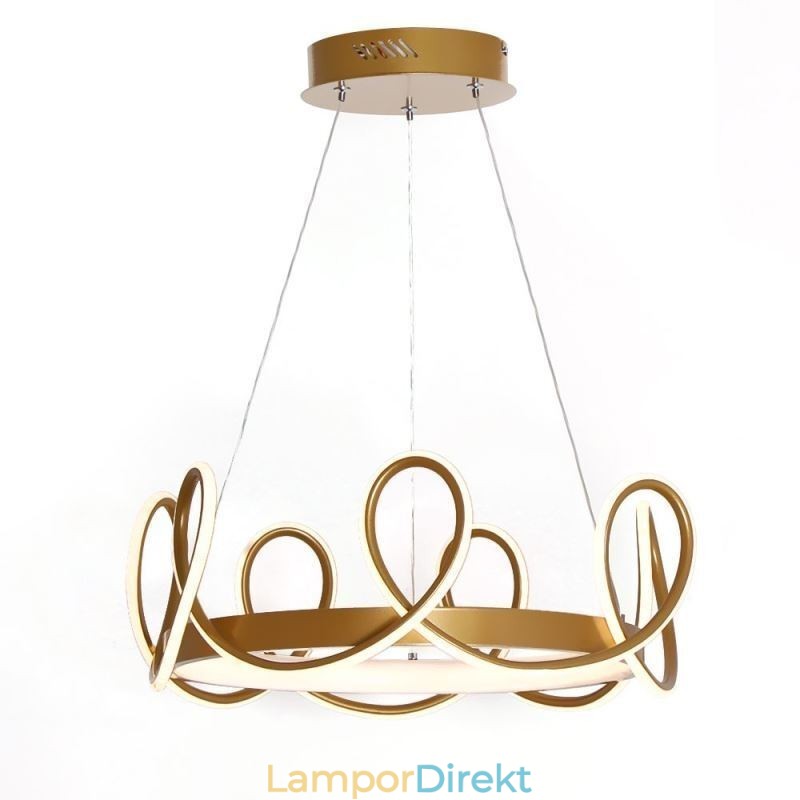 Modern Hänglampa Krona Taklampa Aluminium 1 Ljus