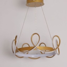 Modern Hänglampa Krona Taklampa Aluminium 1 Ljus
